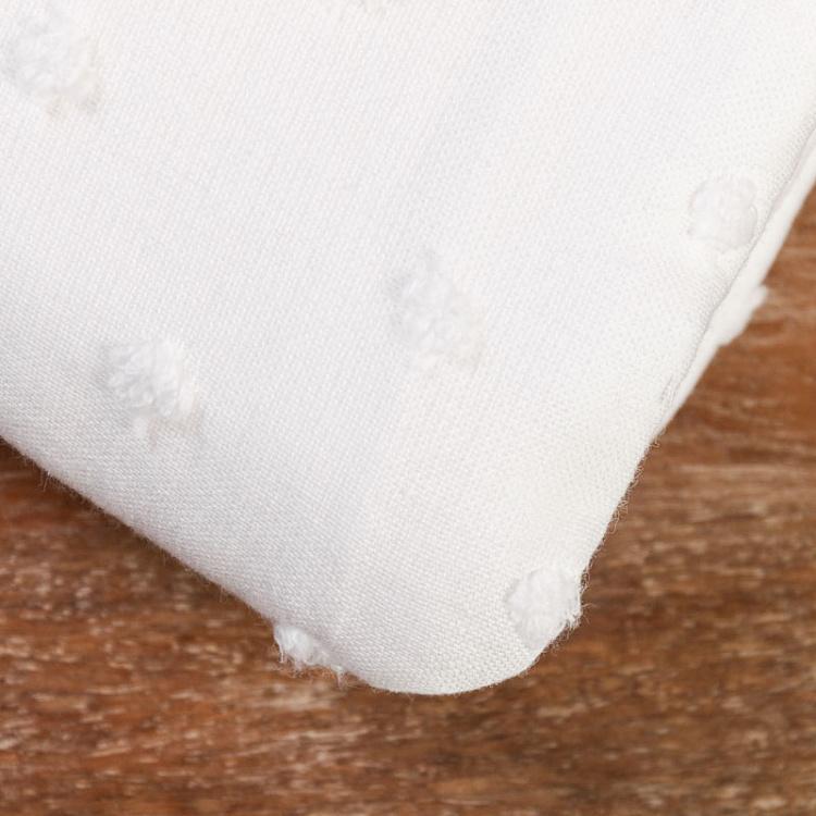 Белое банное полотенце, 70x140 см Zero Twist Gauze Dot Bath Towel White 70x140 cm