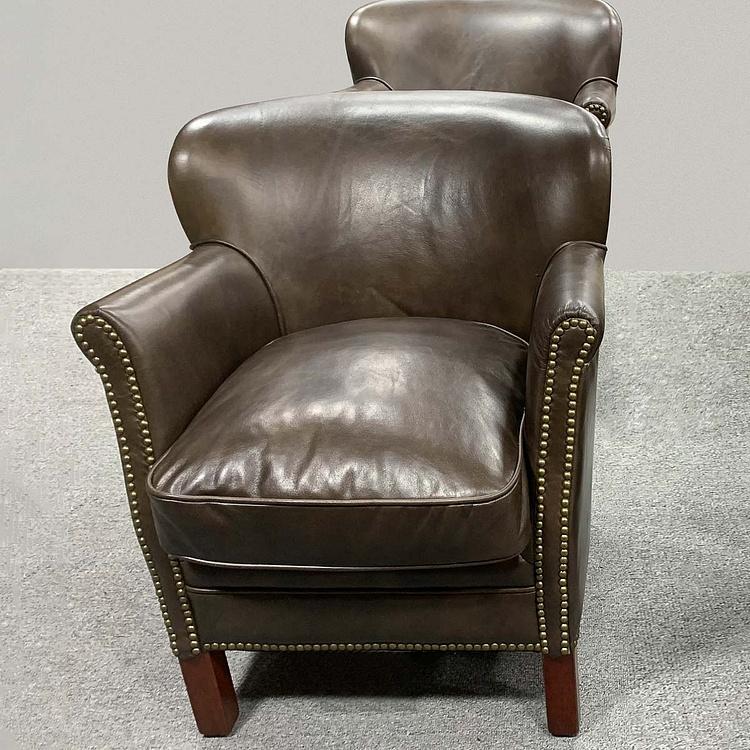 Кресло Academic Chair RM натуральная кожа Antique Master - ракурс 2