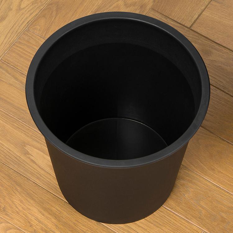 Кашпо Effectory Anthra Polyhedron Tall Pot Anthracite Small - ракурс 6