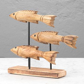 Decorative Object Fish Mango Wood