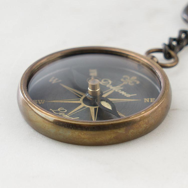 Компас-брелок Затерянный в темноте Compass Lost In The Dark Key Holder