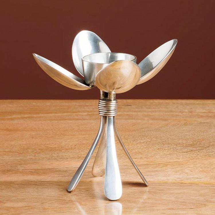 Подвечник из четырёх ложек 4 Spoons Candle Holder