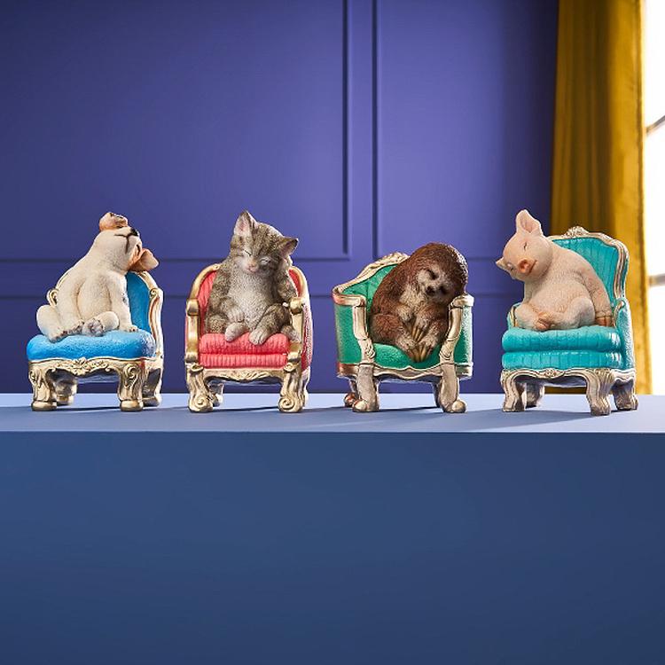 Статуэтка Dog On Armchair - ракурс 4