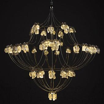 Люстра Classic Volt Chandelier хрусталь и металл Clear Crystal and Natural Metal