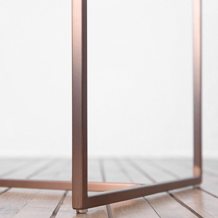 Высокий прикроватный столик Атохи F328 Atohi Side Table Tall, Brushed Copper