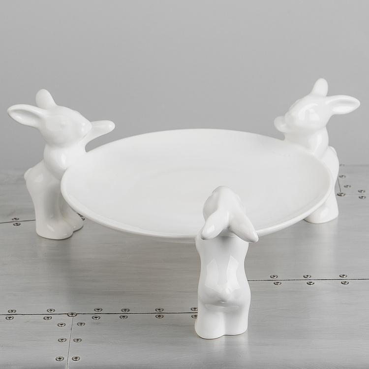 Сервировочная подставка Plate For Sweets Rabbits Thieves discount3
