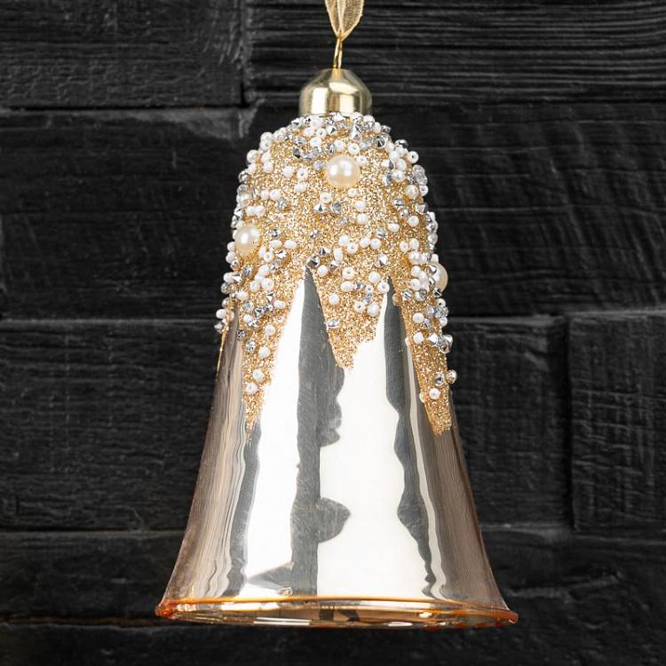 Набор из 2-х ёлочных игрушек Set Of 2 Glass Bells 12 cm - ракурс 5