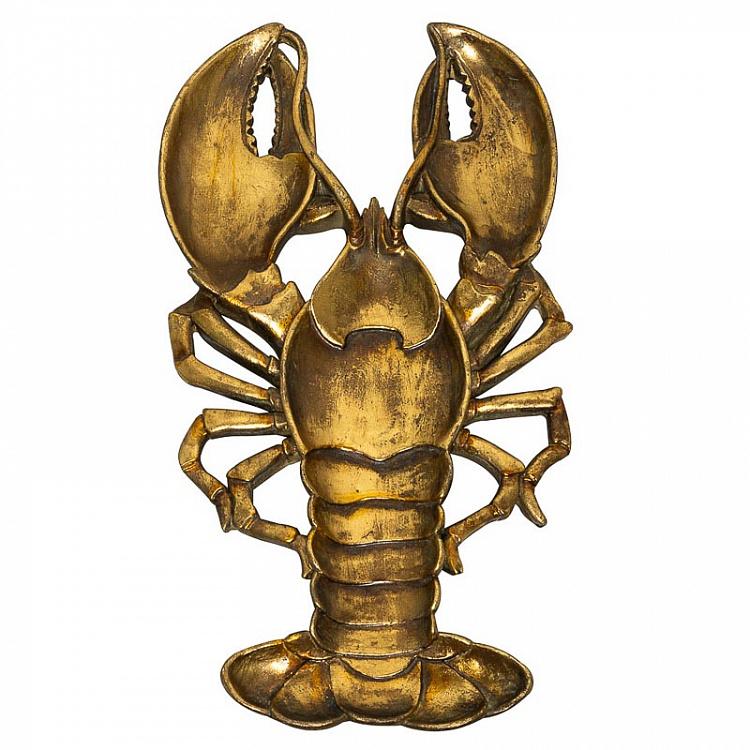Подставка для мелочей и украшений Золотистый лобстер Golden Lobster Tray