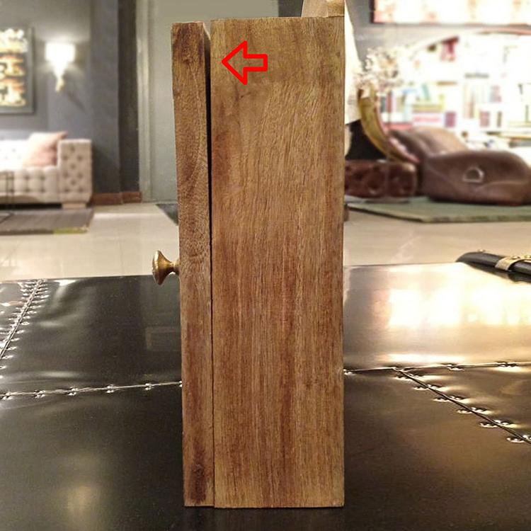 Ключница с латунными элементами дисконт1 Wall Key Box discount1