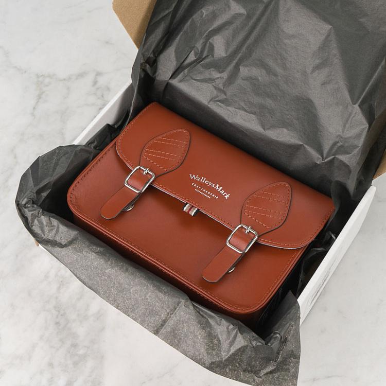 Кожаная женская сумка Сечел Компакт Satchel Compact