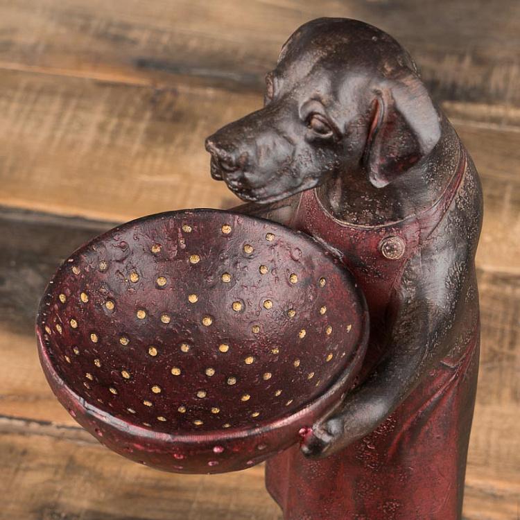Подставка для мелочей и украшений Пёс-трактирщик Innkeeper Dog Deco