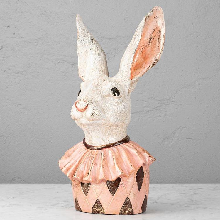 Статуэтка Бюст кролика бежевый Rabbit Bust Apricot