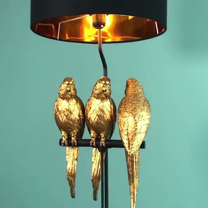 Настольная лампа Попугаи Тимми, Томми и Тэмми Table Lamp Parrots Timmy, Tommy And Tammy