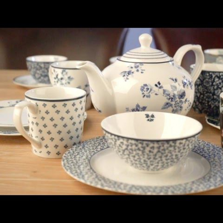 Обеденная тарелка Флорис Floris Dinner Plate