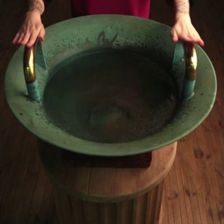 Поющая чаша Дзен-2, L Water Spring Zen Bowl 2 Big