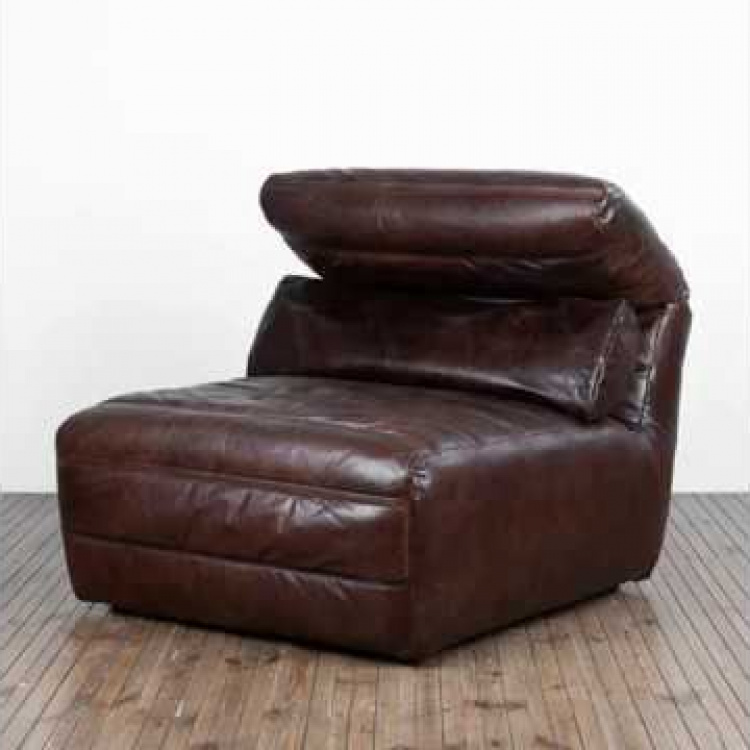 Кресло Лейбэк, тёмные ножки Layback 1 Seater, Antique Wood