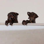 Набор из 2-х статуэток Set Of 2 Hanging Dogs Deco - ракурс 2
