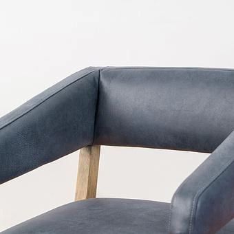 Стул Milano Chair натуральная кожа British Green - ракурс 7