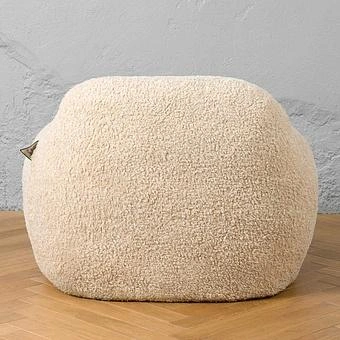 Кресло Snuggy Chair искусственный мех Shearling Natural - ракурс 4