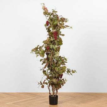 Искусственное растение Vine With Red Grapes 160 cm