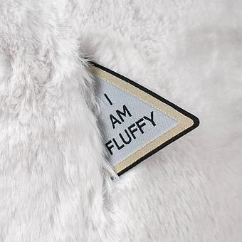 Кресло Snuggy Chair искусственный мех Big Bear White - ракурс 8
