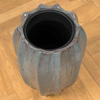Кашпо Effectory Aura Vase Pot Emerald Small