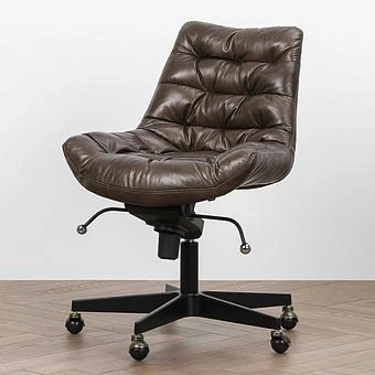 Кресло Madison Office Chair RM натуральная кожа Antique Master