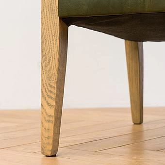 Стул Milano Chair натуральная кожа British Green - ракурс 12