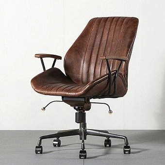 Кресло Ufficio Monza Armchair D натуральная кожа Mars