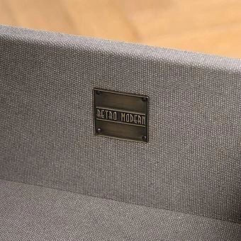 Тумба-сундук Forward Side Table RM натуральная кожа Dark Blue Master - ракурс 10
