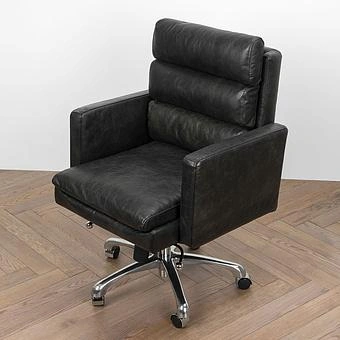 Кресло Hemingway Office Chair RM натуральная кожа Old Kaprys - ракурс 6