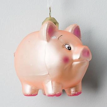 Ёлочная игрушка Piggy 9 cm discount4