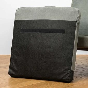Кресло Cupertino Chair RM натуральная кожа Anthracite Nubuck