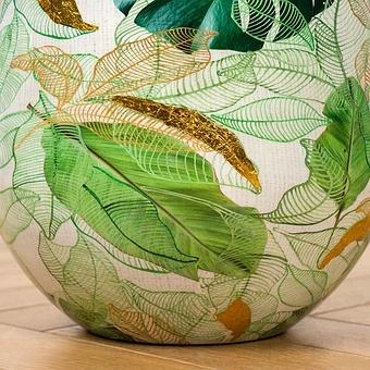 Кашпо Effectory Savage Garden Bowl Pot Botanical Medium