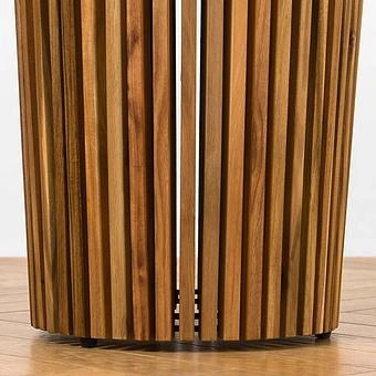 Кашпо Effectory Timberline Tall Pot Dark Wood Small