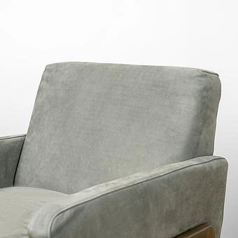 Кресло Cupertino Chair RM натуральная кожа Anthracite Nubuck