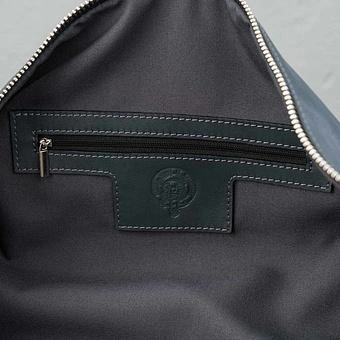 Спортивная сумка Sport Bag Model 38 натуральная кожа Blue Opaco - ракурс 6