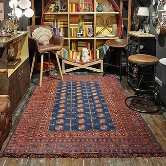 Барный стул Coffee Barstool, Oak Brown натуральная кожа Nimes - ракурс 14