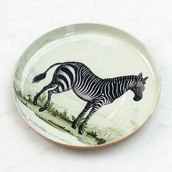 Поднос Safari Zebra Round Tray