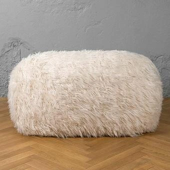 Двухместный диван Snug 2 Seater искусственный мех Big Bear Sable - ракурс 4