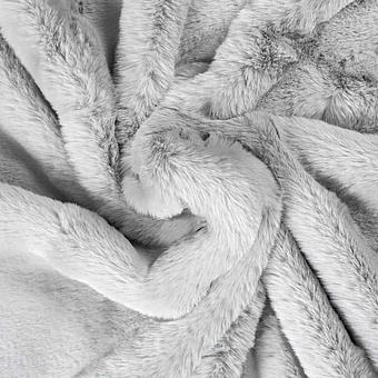 Плед Alaska Throw Large искусственный мех Big Bear Grey