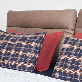 Двуспальная кровать-реклайнер Kosinski Motion Bed US King натуральная кожа Freehand Waxed Cigar - ракурс 7