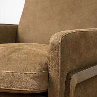 Кресло Cupertino Chair RM натуральная кожа Sand Nubuck - ракурс 9