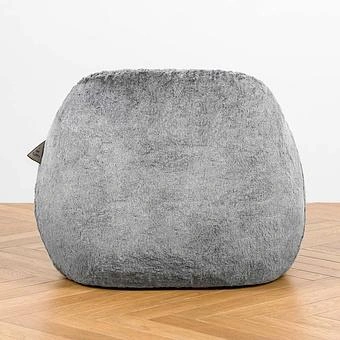 Кресло Baby Snug Chair искусственный мех Big Bear Pink - ракурс 4