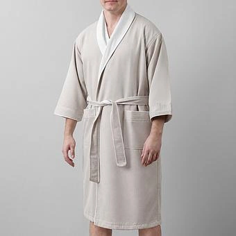 Халат домашний Capitol Collection Bathrobe With Pockets Beige XL