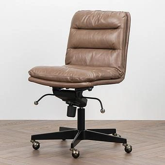 Кресло Coworking Office Chair 2 RM натуральная кожа Sand Elis
