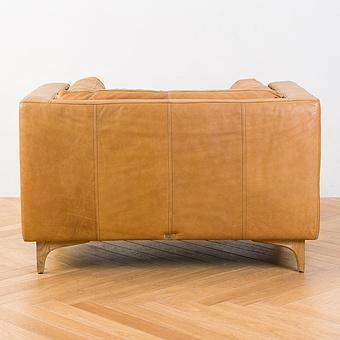 Кресло Dwell 1 Seater натуральная кожа Napinha Camel - ракурс 5