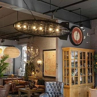 Люстра Zeppelin Pendant сталь Matte Black - ракурс 7
