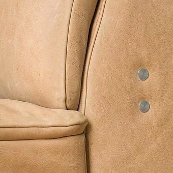 Двуспальная кровать-реклайнер Toro Motion Bed US King натуральная кожа Freehand Waxed Nutmeg - ракурс 13