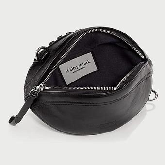 Сумка Skid Obolensky Bag натуральная кожа Bowler Black - ракурс 4